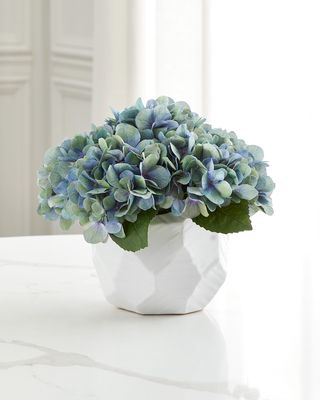 Smoky Blue Floral Arrangement