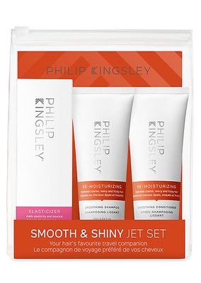 Smooth & Shiny Jet Set 3-Piece Shampoo, Conditioner, & Treatment Set