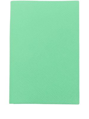 Smythson Chelsea leather notebook - Green
