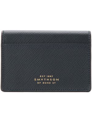 Smythson snap button wallet - Black