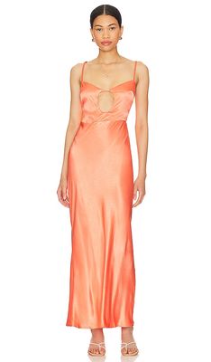 SNDYS X Revolve Matisse Dress in Peach