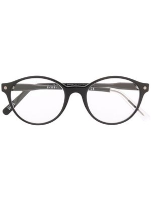 Snob Cicinin round-frame glasses - Black