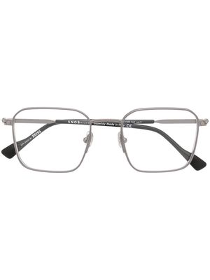 Snob square-frame glasses - Black