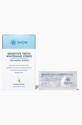SNOW 28-Pack Whitening Strips in Blue