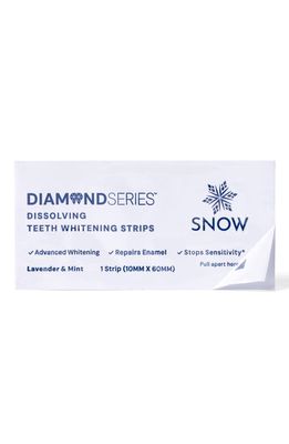 SNOW DiamondSeries™ Dissolving Teeth Whitening Strips 