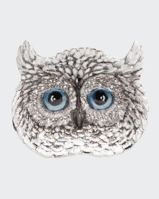 Snow Owl Trinket Tray