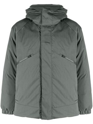 Snow Peak 2L hooded performance jacket - Green