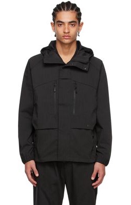 Snow Peak Black Polyester Jacket