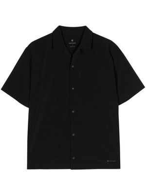 Snow Peak camp-collar shirt - Black