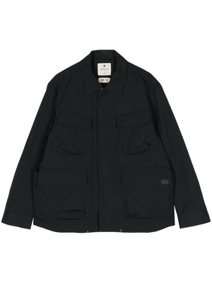 Snow Peak cargo pockets lightweight jacket - Black