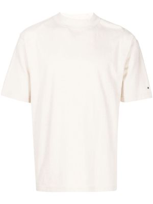 Snow Peak crew neck short-sleeved T-shirt - Neutrals