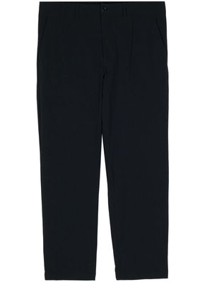 Snow Peak elasticated waist cropped trousers - Black