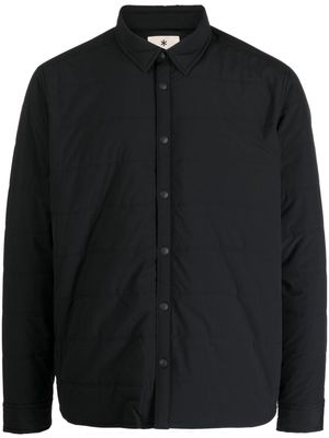 Snow Peak insulated button-up shirt - Black