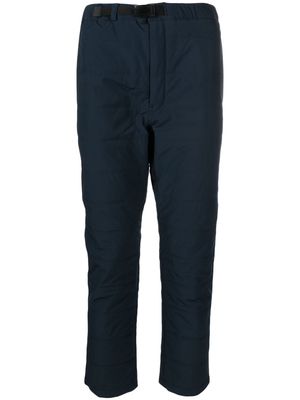 Snow Peak insulated straight-leg trousers - Blue