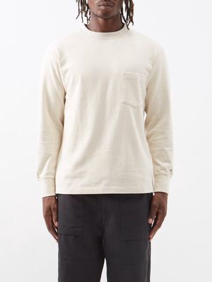 Snow Peak - Recycled-blend Cotton-jersey Long-sleeve Top - Mens - White