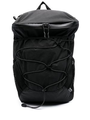 Snow Peak zip-fastening backpack - Black
