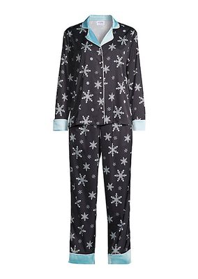 Snowflake Two-Piece Pajama Set