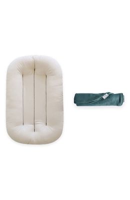 Snuggle Me Infant Lounger & Cover Bundle in Moss