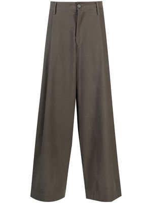 Société Anonyme Andy pleat-detail tailored trousers - Green