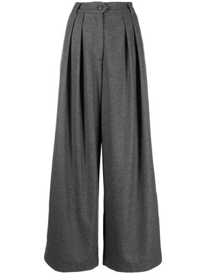 Société Anonyme Andy pleated wide-leg trousers - Grey
