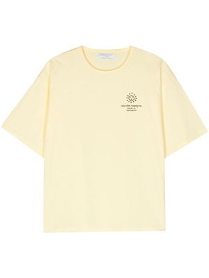 Société Anonyme Bas cotton T-shirt - Yellow