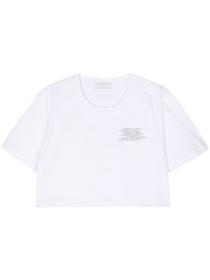 Société Anonyme Binary cotton T-shirt - White