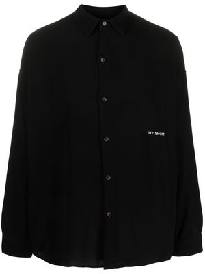 Société Anonyme button-up long-sleeve shirt - Black