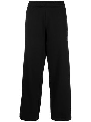 Société Anonyme contrast-trim drawstring-waist track pants - Black