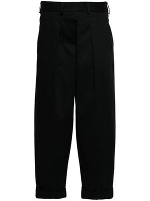 Société Anonyme De Flores cropped trousers - Black