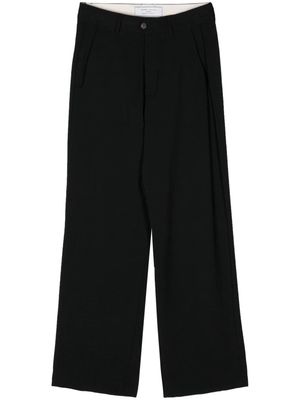 Société Anonyme Elegant Red Cross straight-leg trousers - Black