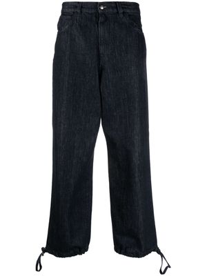 Société Anonyme Fabien mid-rise wide-leg jeans - Blue