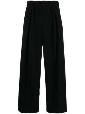 Société Anonyme Gatsby wide-leg wool trousers - Black