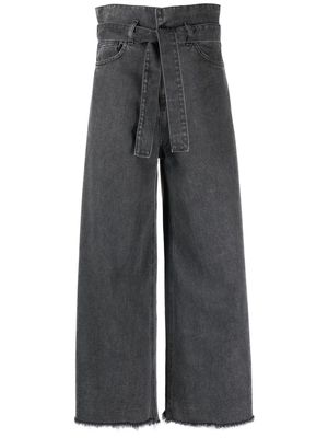 Société Anonyme Gherissa wide-leg jeans - Black