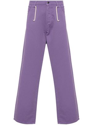 Société Anonyme Giant straight-leg trousers - Purple