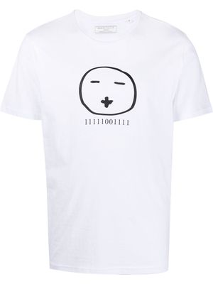 Société Anonyme graphic-print cotton T-Shirt - White