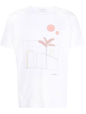 Société Anonyme graphic-print short-sleeve T-shirt - White