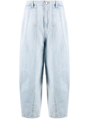 Société Anonyme high-rise tappered jeans - Blue