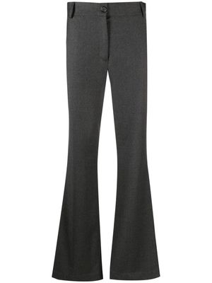 Société Anonyme high-waisted flared trousers - Grey