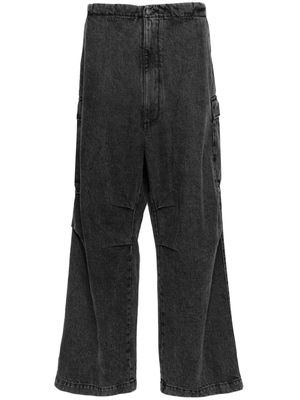 Société Anonyme Indy mid-rise wide-leg jeans - Black