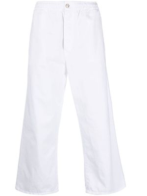 Société Anonyme Kobe elasticated waistband wide-leg jeans - White