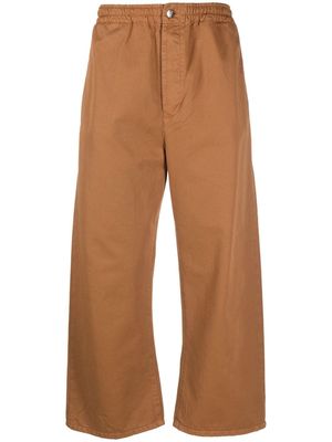 Société Anonyme Kobe elasticated waistband wide-leg trousers - Brown