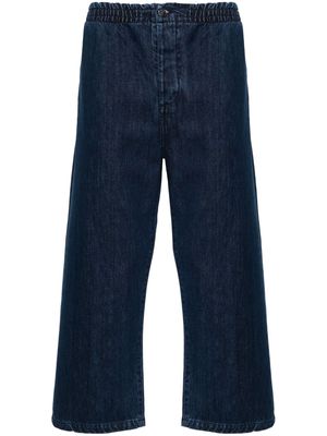 Société Anonyme logo-embroidered straight-leg jeans - Blue
