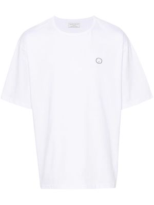 Société Anonyme logo-patch cotton T-shirt - White