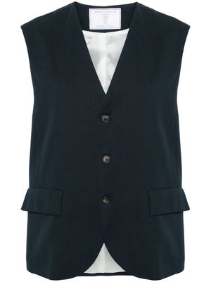 Société Anonyme Marceau cotton gilet - Blue