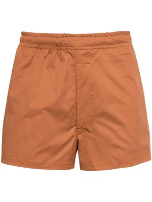 Société Anonyme Nantes cotton shorts - Orange