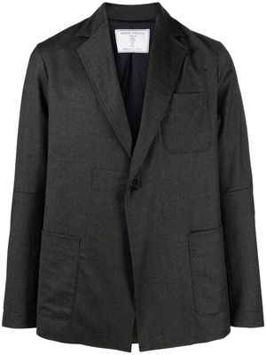 Société Anonyme notched-lapels single-breasted blazer - Grey