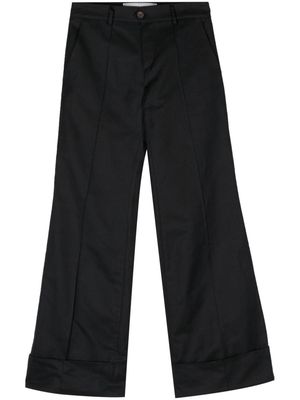 Société Anonyme Overleaps straight-leg trousers - Black