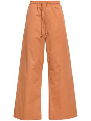 Société Anonyme Perfect cotton trousers - Orange