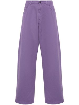 Société Anonyme Red Cross straight-leg trousers - Purple