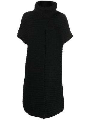 Société Anonyme roll-neck knit dress - Black